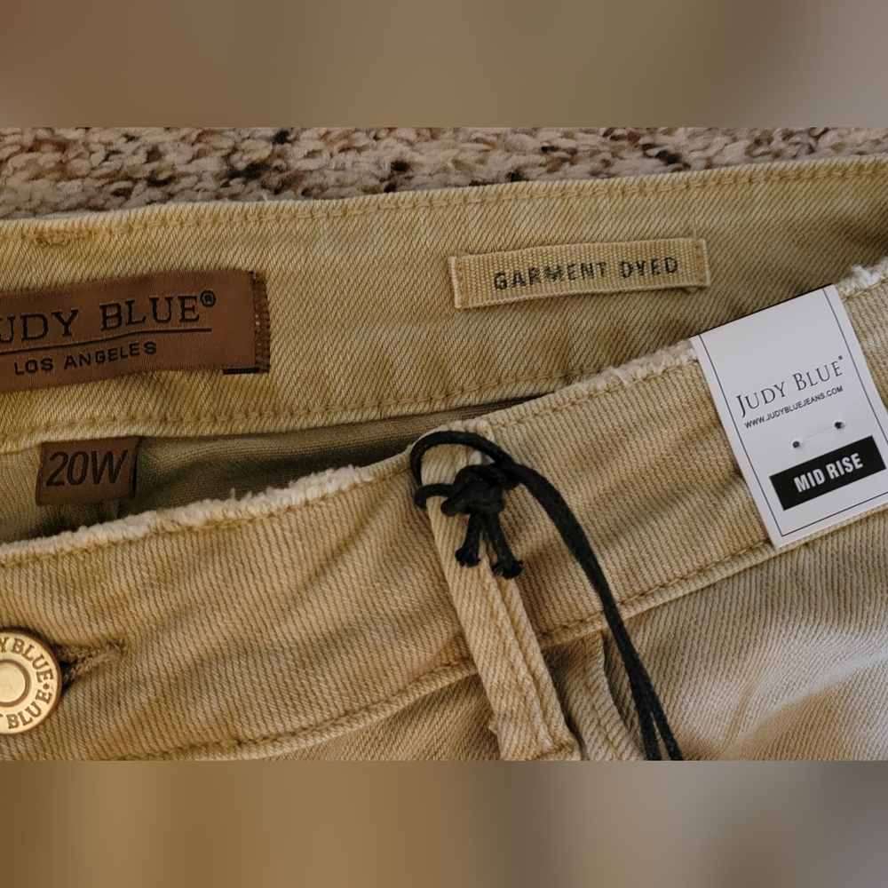 Khaki Bootcut Jeans - Picture 4 of 6